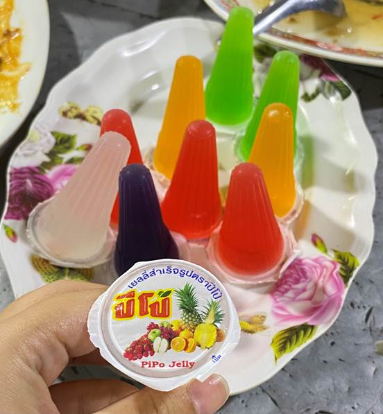 好吃的果冻