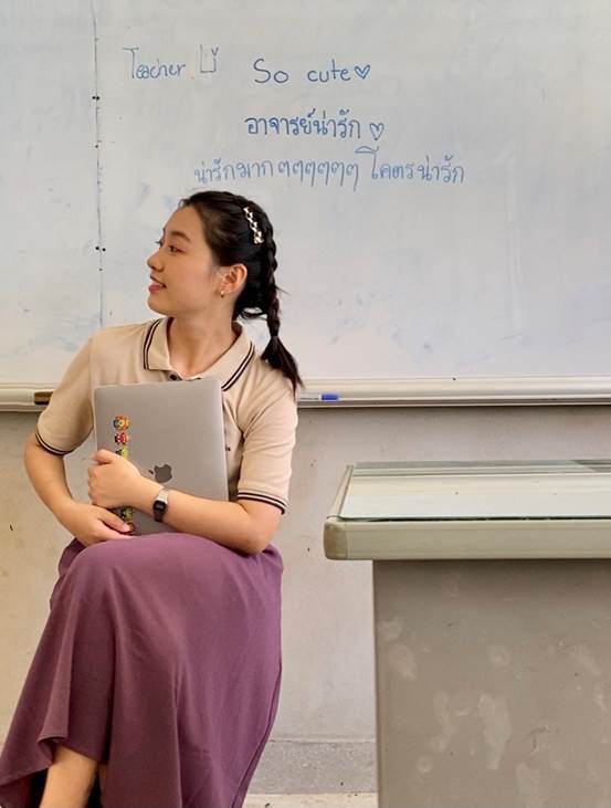 学生写的老师很可爱